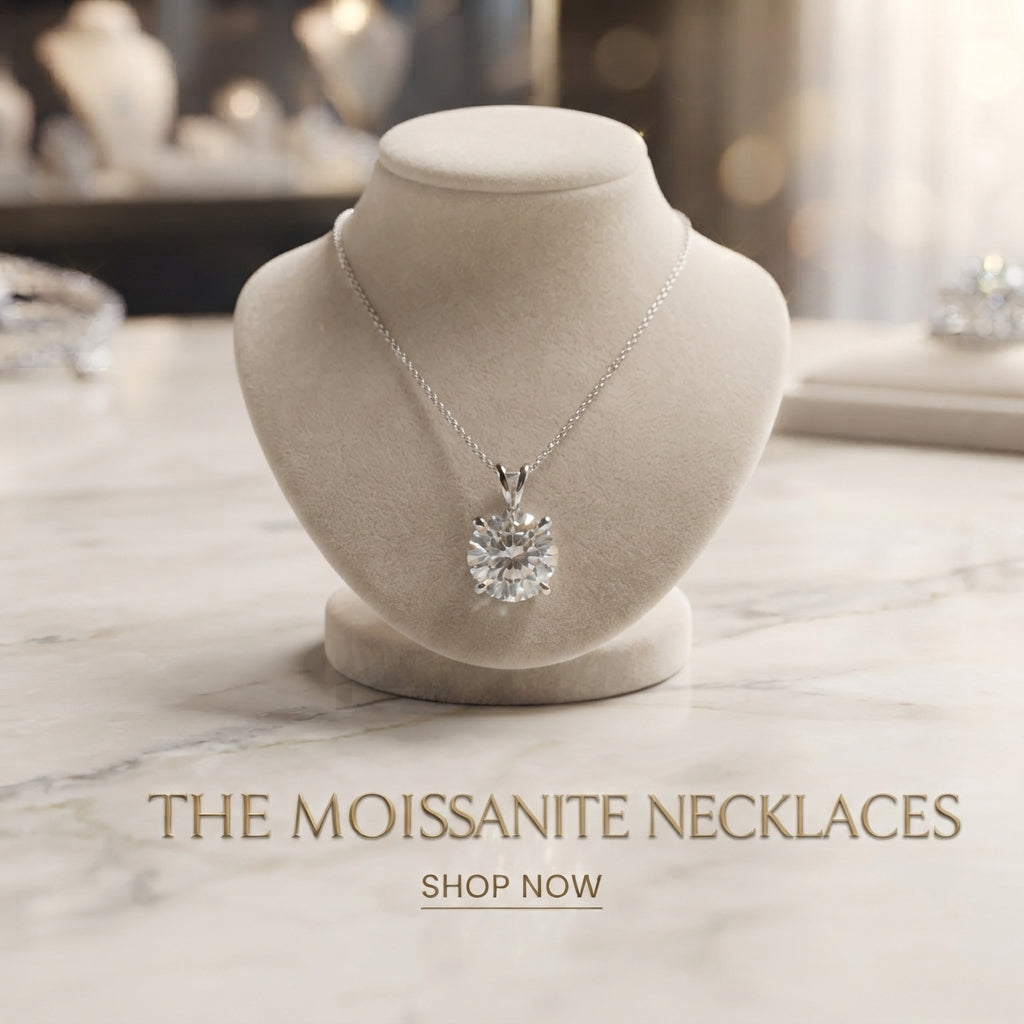 The Moissanite Necklaces