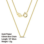 Rinntin 925 Sterling Silver Basic Women's Neck Chain Cable Bamboo Twisted Chain Fashion Side Bead Box Chain Necklace Jewelry