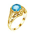 SILVERCHAKRA Vintage Real 925 Silver Rings for Women 2ct Round Opal Ring Artistic filigree Art Deco Fine Jewelry Lady Mom Gifts