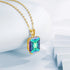 SILVERCHAKRA 585 14k Gold Color Necklaces Black Onyx Gemstones Pendant Necklace For Women 925 Sterling Silver Fine Jewelry