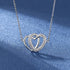 New Fashion 925 Sterling Silver Jewelry Round Zircon Pendants Necklaces Women Fine Semi Rhinestone Circle Clavicle Chain Choker