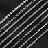 Rinntin 925 Sterling Silver Italian 2.6/3.7/5.0mm Flat Mariner Chain Necklace for Women Men Fashion Neck Chain Jewelry SC78