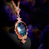 Hand Made Real 925 Sterling Silver Garnet Stone Necklace Pendant For Women Statement Vintage Fine Jewelry Mother Trendy Gifts
