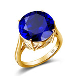Garnet Wedding Ring Women Solid 925 Sterling Silver Rings Big Round Gemstone Ringly Carve Vintage Daily Fine Jewelry