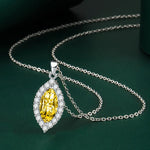 New 925 Sterling Silver Jewelry Elegant Feather Zircon Pendants Necklaces Women Fashion Exquisite Symbol CZ Wild Clavicle Chain