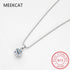 Real 1 Carat D Color Moissanite Bridal Pendant Necklace 100% 925 Sterling Silver Wedding Party Fine Jewelry Gift Wholesale