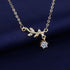 925 Sterling Silver Necklace For Women Round Pendent Sparkling Pave CZ Necklace Fashion Anniversary Birthday Jewelry Gifts N755