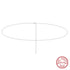 Rinntin Minimalist 925 Silver Chain Belly Waist Chain Women's Fashion Sexy Bikini Beach Summer Body Jewelry Accessory CW02