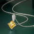 New 925 Sterling Silver Jewelry Elegant Feather Zircon Pendants Necklaces Women Fashion Exquisite Symbol CZ Wild Clavicle Chain