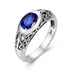 Retro Real 925 Sterling Silver Peridot Rings For Women 6*8mm Oval Gemstones Wedding Enagement Famous Brand Jewelry