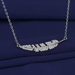 New Fashion 925 Sterling Silver Jewelry Round Zircon Pendants Necklaces Women Fine Semi Rhinestone Circle Clavicle Chain Choker