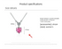 New 925 Sterling Silver Jewelry Elegant Feather Zircon Pendants Necklaces Women Fashion Exquisite Symbol CZ Wild Clavicle Chain