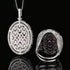 925 Sterling Silver Necklace Clavicle Chain Sparkling Zircon Teardrop Women's Pendant Necklace Birthday Party Gift Jewelry Gift