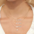 14K Gold Pear Cut Moissanite Diamond Necklaces for Women 0.5ct 1ct 2ct D VVS1 Solitaire Pendant Wedding Jewelry Certified