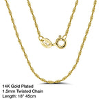 Rinntin 925 Sterling Silver Basic Women's Neck Chain Cable Bamboo Twisted Chain Fashion Side Bead Box Chain Necklace Jewelry