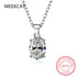 Natural Garnet Amethyst Citrine Peridot Blue Topaz 925 Sterling Silver Pendant Necklace Gemstone Jewelry 45cm Chain