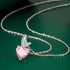 New 925 Sterling Silver Jewelry Elegant Feather Zircon Pendants Necklaces Women Fashion Exquisite Symbol CZ Wild Clavicle Chain
