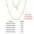 VIXONNA 925 Sterling Silver Satellite Necklace - Minimalist Ball Chain