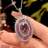 925 Sterling Silver Necklace Clavicle Chain Sparkling Zircon Teardrop Women's Pendant Necklace Birthday Party Gift Jewelry Gift