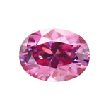 Real Pink VVS1 D Color Moissanite Loose Stones 0.5ct-5ct Gemstone Pass Diamond Tester with GRA Certificate for DIY Fine Jewelry