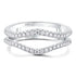 Newshe Full Moissanite 925 Sterling Silver Enhancers Wedding Band for Women Engagement Ring Size 5-12