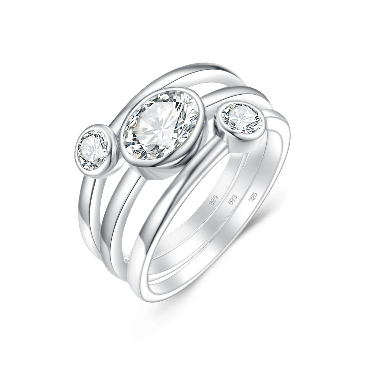 Real Silver 925 Ring For Women Mystic Rainbow Topaz Gemstone Ring Creative Statement Fashion Jewelry Wholesale Christmas Gifts