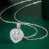 New 925 Sterling Silver Jewelry Elegant Feather Zircon Pendants Necklaces Women Fashion Exquisite Symbol CZ Wild Clavicle Chain