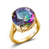Garnet Wedding Ring Women Solid 925 Sterling Silver Rings Big Round Gemstone Ringly Carve Vintage Daily Fine Jewelry
