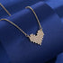 925 Sterling Silver Necklace For Women Round Pendent Sparkling Pave CZ Necklace Fashion Anniversary Birthday Jewelry Gifts N755