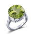 Garnet Wedding Ring Women Solid 925 Sterling Silver Rings Big Round Gemstone Ringly Carve Vintage Daily Fine Jewelry