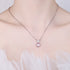 New 925 Sterling Silver Jewelry Elegant Feather Zircon Pendants Necklaces Women Fashion Exquisite Symbol CZ Wild Clavicle Chain