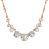 Smiles 7 Stones 2.8ct Mosanites Diamond Women's 925 Sterling Silver Necklaces Luxury Sparkling Fine Jewelry GRA Certificate