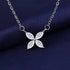 925 Sterling Silver Necklace For Women Round Pendent Sparkling Pave CZ Necklace Fashion Anniversary Birthday Jewelry Gifts