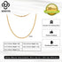 Rinntin Genuine 925 Sterling Silver Italian 2.0mm Franco Link Chain Necklace for Women Vintage Silver Dainty Jewelry SC92