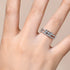 CHARMING Customize Full Moissanite Ring Brilliant Lab Diamond 925 Sterling Sliver Gold for Women Plated Wholesale Fine Jewelry