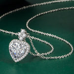 New 925 Sterling Silver Jewelry Elegant Feather Zircon Pendants Necklaces Women Fashion Exquisite Symbol CZ Wild Clavicle Chain
