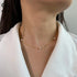 VIXONNA 925 Sterling Silver Freshwater Pearl Necklace - Minimalist Elegant Chain