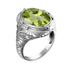 Genuine 925 Sterling Silver 14*18mm Oval Created Ruby Ring For Women Vintage Punk Birthday Stone Wedding Party Fashion Jewellery