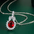 New 925 Sterling Silver Jewelry Elegant Feather Zircon Pendants Necklaces Women Fashion Exquisite Symbol CZ Wild Clavicle Chain