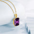 SILVERCHAKRA 585 14k Gold Color Necklaces Black Onyx Gemstones Pendant Necklace For Women 925 Sterling Silver Fine Jewelry