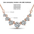 Smiles 7 Stones 2.8ct Mosanites Diamond Women's 925 Sterling Silver Necklaces Luxury Sparkling Fine Jewelry GRA Certificate
