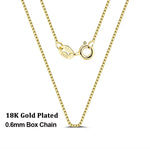 Rinntin 0.7mm Width 40cm-60CM Thin Real 925 Sterling Silver Slim Box Chain Necklace Women Girls Children Jewelry Collares SC07