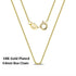 Rinntin 0.7mm Width 40cm-60CM Thin Real 925 Sterling Silver Slim Box Chain Necklace Women Girls Children Jewelry Collares SC07