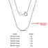 Rinntin 925 Sterling Silver Italian Handmade 1.2mm Chopin Chain Necklace for Women Fashion Simple Basic Neck Chain Jewelry SC53