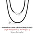 Rinntin Genuine Italian 2mm Brown Leather Cord Chain Necklace for Women Men with 925 Sterling Silver Clasp Trendy Jewelry SC62