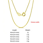 Rinntin 925 Sterling Silver Italian Handmade 1.2mm Chopin Chain Necklace for Women Fashion Simple Basic Neck Chain Jewelry SC53