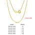 Rinntin 925 Sterling Silver Italian Handmade 1.2mm Chopin Chain Necklace for Women Fashion Simple Basic Neck Chain Jewelry SC53