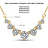 Smiles 7 Stones 2.8ct Mosanites Diamond Women's 925 Sterling Silver Necklaces Luxury Sparkling Fine Jewelry GRA Certificate