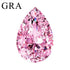 Real Pink VVS1 D Color Moissanite Loose Stones 0.5ct-5ct Gemstone Pass Diamond Tester with GRA Certificate for DIY Fine Jewelry