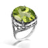 Real 925 Silver Women Amethyst Gemstone Ring Wedding Rings Handmade Processing Victorian Antique Jewelry